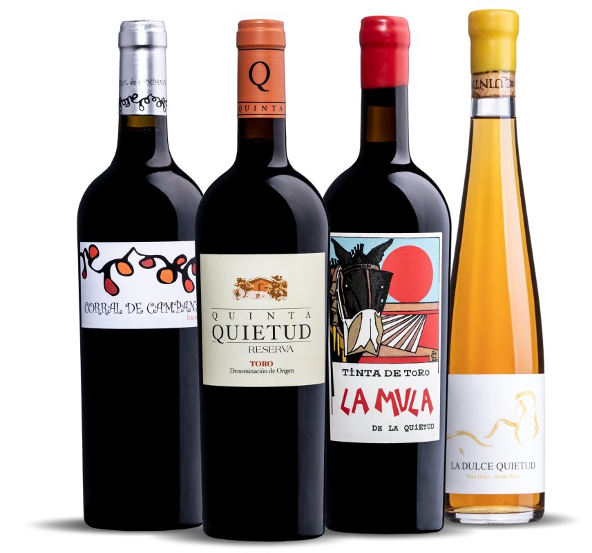 Familia de vinos Quinta de la Quietud